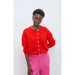 AMERICAN VINTAGE - CARDIGAN VITOW | FRAISE