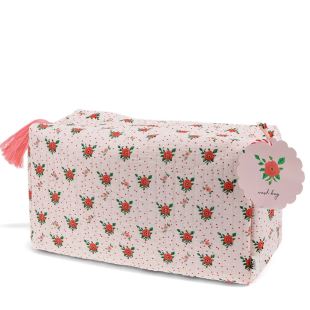REX - TROUSSE DE TOILETTE MATELASÉE | FRENCH ROSE