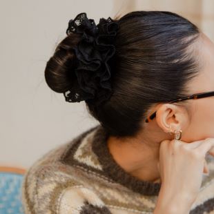 CHOU² - MAXI CHOUCHOU | DENTELLE NOIRE