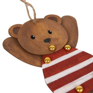 EGMONT TOYS - OURS PANTIN EN BOIS A PEINDRE