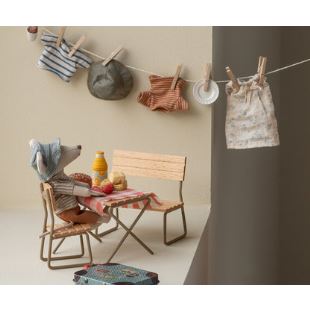 MAILEG - SOURIS RANDONÉE | GRAND FRÈRE FINES RAYURES