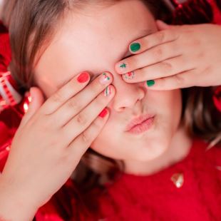 YAKA - COFFRET VERNIS À ONGLES 2 EN 1 | NOËL