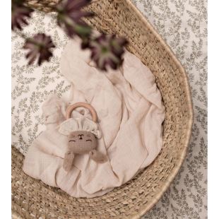 MAIN SAUVAGE - ANNEAU DE DENTITION LAPIN | SABLE