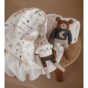 MAIN SAUVAGE - DOUDOU LAPIN | MILK