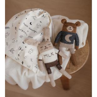 MAIN SAUVAGE - DOUDOU OURSON | MIDNIGHT