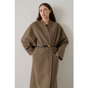 SOEUR - CEINTURE MINI NINON | MARRON LÉZARD