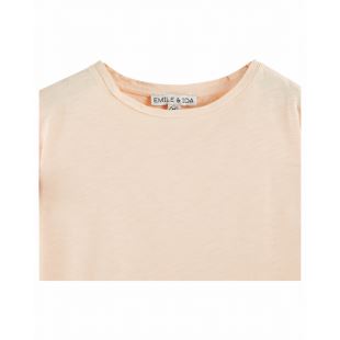 EMILE ET IDA - TEE SHIRT ABRICOT
