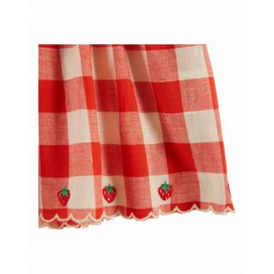 EMILE ET IDA - TOP BRETELLE BRODÉ FRAISES