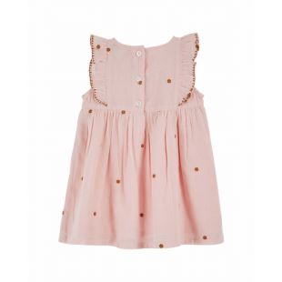 EMILE ET IDA - ROBE BRODÉE | MACARON