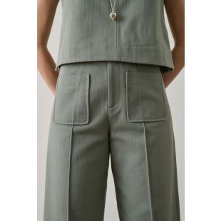 SOEUR - PANTALON HARRY | VERT D'EAU
