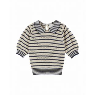 EMILE & IDA - LIGNE FEMME - PULL DAUPHIN | RAYURE MARINA