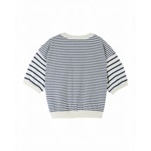 EMILE & IDA - LIGNE FEMME - SWEAT DORI | MARIN NAVY