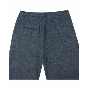 EMILE & IDA - LIGNE FEMME - PANTALON DAIM | MARINE CHINÉ