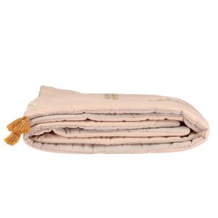 CAMOMILE LONDON - PLAID PEACH BRODÉ