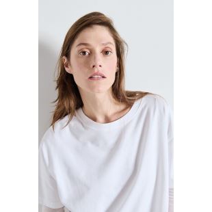 AMERICAN VINTAGE - TEE SHIRT FIZVALLEY | BLANC