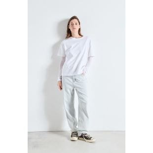 AMERICAN VINTAGE - TEE SHIRT FIZVALLEY | BLANC