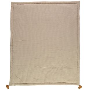 CAMOMILE LONDON - PLAID PEACH BRODÉ