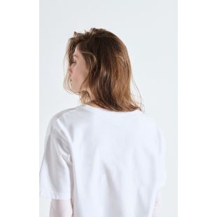 AMERICAN VINTAGE - TEE SHIRT FIZVALLEY | BLANC