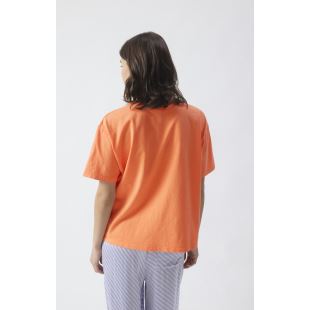 AMERICAN VINTAGE - TEE SHIRT FIZVALLEY | ABRICOTINE VINTAGE