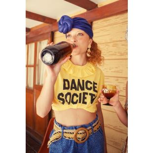 SISTERS DEPARTMENT - TEE SHIRT YELLOW | DANCE SOCIETY