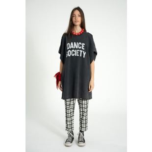 SISTERS DEPARTMENT - ROBE TEE SHIRT NOIRE | DANCE SOCIETY