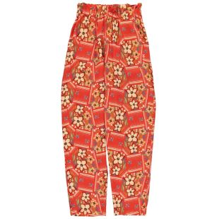 SISTERS DEPARTMENT - PANTALON ROUGE | FLEURS