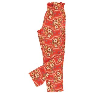 SISTERS DEPARTMENT - PANTALON ROUGE | FLEURS