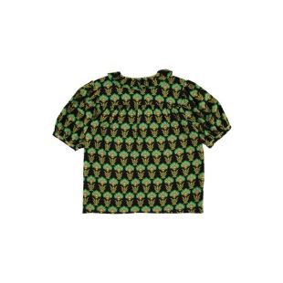SISTERS DEPARTMENT - BLOUSE | GREEN FOWERS