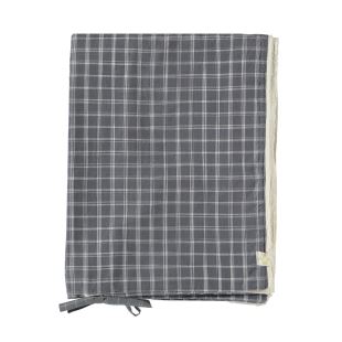 CAMOMILE LONDON - HOUSSE DE COUETTE IKAT CHECK