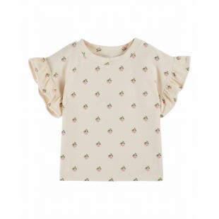 EMILE ET IDA - TEE SHIRT ÉPONGE CERISETTE