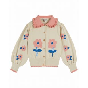 EMILE ET IDA - CARDIGAN FLEURS