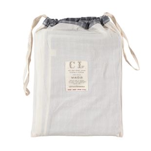 CAMOMILE LONDON - HOUSSE DE COUETTE IKAT CHECK