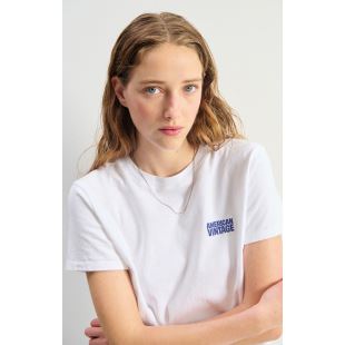 AMERICAN VINTAGE - TEE SHIRT YKOBOW | BLANC