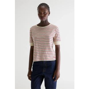BELLEROSE - TEE SHIRT CIAS | RAYURES ROUGES