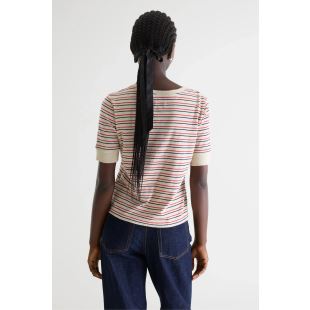 BELLEROSE - TEE SHIRT CIAS | RAYURES ROUGES