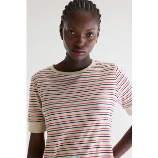 BELLEROSE - TEE SHIRT CIAS | RAYURES ROUGES