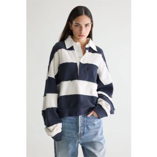 BELLEROSE - SWEAT POLO FUREN | NOIR