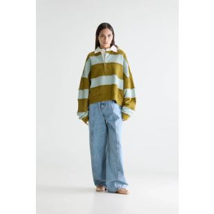 BELLEROSE - SWEAT POLO FUREN | KAKI