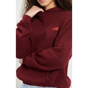 AMERICAN VINTAGE - SWEAT IZUBIRD CAPUCHE | CERISIER VINTAGE