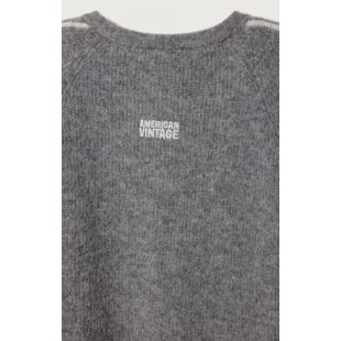 AMERICAN VINTAGE - GILET VITOW | ACIER CHINÉ