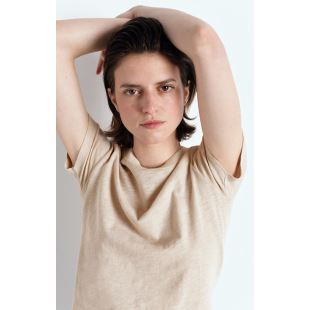 AMERICAN VINTAGE - TEE SONOMA MC COL ROND | MASTIC VINTAGE