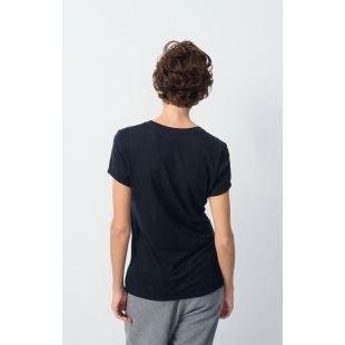 AMERICAN VINTAGE - TEE SHIRT JACKSONVILLE MC COL U | NOIR