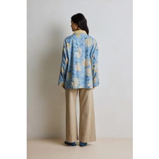 HOD PARIS - PANTALON LARGE JIMMY | ALMOND