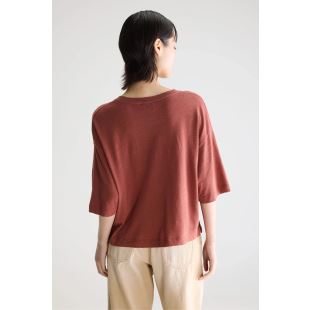 BELLEROSE - TEE SHIRT VYDEL | MAHOGANY