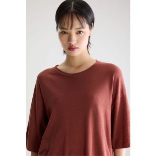 BELLEROSE - TEE SHIRT VYDEL | MAHOGANY