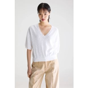 BELLEROSE - PULL DADIF | BLANC