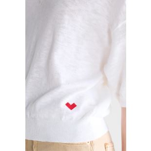 BELLEROSE - PULL DADIF | BLANC