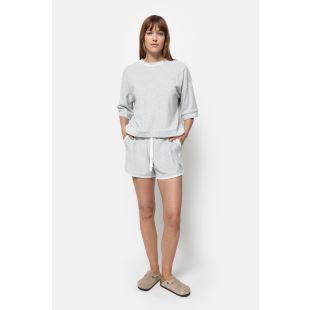 AME ANTWERP - TOP KLAXON | GREY & WHITE
