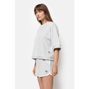 AME ANTWERP - TOP KLAXON | GREY & WHITE