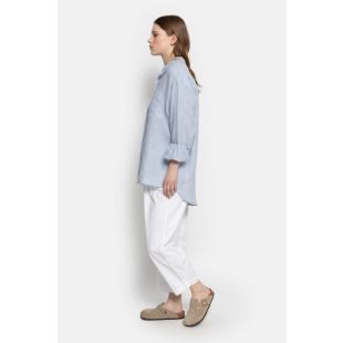 AME ANTWERP - CHEMISE DADDY | LIGHT BLUE LINNEN